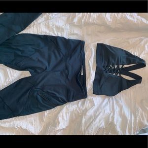 Forever 21 Leggings and Sports Bra Set